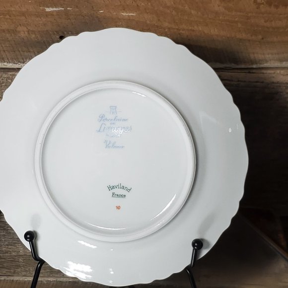 Valence by Porcelaine de Limoges France Bread Plate - 1960's - Picture 5 of 5